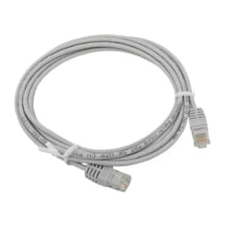 Патч-корд TERACOM Cat.5E (1Гбит/с) неэкранированный UTP оболочка PVC серый (3м) EKF