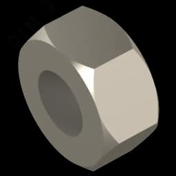 Гайка MU M10 HDG 1449166 Meka