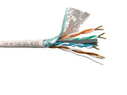 Кабель FUTP 4 FTP4 cat6 NETKO 4 пары 23 AWG BC 305м одножильный экранированный с крестовиной 305м серый NETKO FTP4518060B LD
