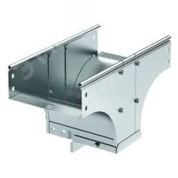 Ответвитель-переходник TDSR Т-образный вертикальный 300/150 в комплекте с крепежными элементами и соединительными пластинами