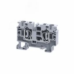 Клемма проходная 10 кв.мм пружинная OptiClip CX-10-I-57A-(0,2-10)-серый КЭАЗ Optima