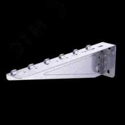 Консоль легкая для проволочного лотка основанием 100 мм