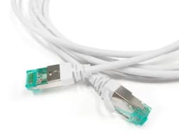 Патч-корд S/FTP Hyperline PC-LPT-SFTP-RJ45-RJ45-C6a-5M-LSZH-WH
