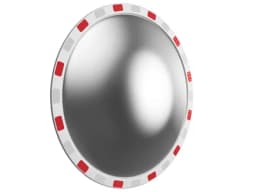 Зеркало дорожное со световозвращающей окантовкой d-600 мм Китай