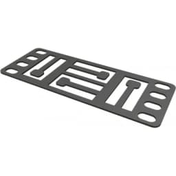 Кронштейн Т-пазы 1U Hyperline PMR-1U-T-RAL9005 (черный)