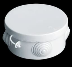 Коробка распаячная, с эластичными мембранными вводами, 85x40 ПожТехКабель 040-039