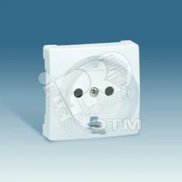 Накладка со шторками на 73432-39, S73L, белый Simon