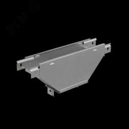 Ответвитель Т переходник 50х200-600 мм верт. c разворотом трассы на 90 гр. ПЛЮС (нижняя часть больше исходной) HD85