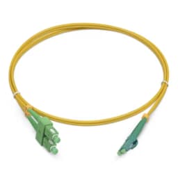 Шнур оптический duplex LC/APC-SC/APC 9/125 sm 10м LSZH Cabeus FOP(d)-9-LC/APC-SC/APC-10m