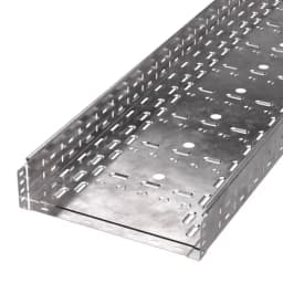 Лоток перфорированный Стандарт 400х100х3000 (1,0 мм) (6 м/уп) Промрукав