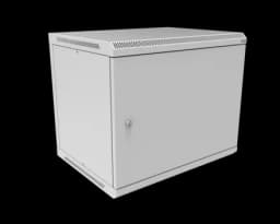 Шкаф телекоммуникационный настенный разборный МИКсистем 19" Basis 9U 600*450 дверь металл