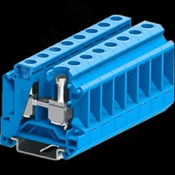 Клемма SUK 1-1 винтовая, сечение 16 мм. кв., синяя SUPU