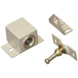 Замок электромеханический накладной миниатюрный универсальный (но, 24В) Promix-SM102.01 silver