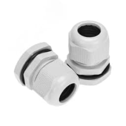 Ввод кабельный PG-21 (13-18 мм) серый, комплект (2 шт/уп) REXANT