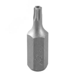 Вставка (бита) торцевая 10 мм, TORX, Т10, L = 36 мм, с отверстием King Tony