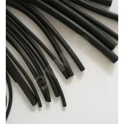 Трубка термоусадочная набор N7, длина 10 см.,коэф.усадки 3:1,черный (12шт в упаковке),