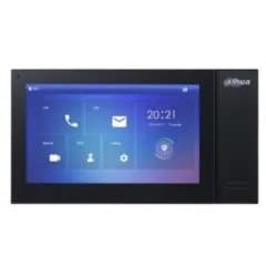 Монитор видеодомофона IP 7 дюймовый, черный 1024x600 разрешение Dahua DH-VTH2421FB-P