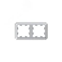 ATLASDESIGN ANTIQUE 2-постовая рамка, универсальная, АЛЮМИНИЙ