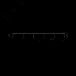 Опорная конструкция для установки оборудования TECHNORAPTOR FOOT 6000х2000 HD КМ-профиль