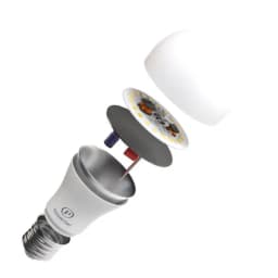 Лампа светодиодная RS A60 E27 10W 220-240V 6500К 10Вт 1000лм Ra 90 грушевидная Русский Свет 15010345039