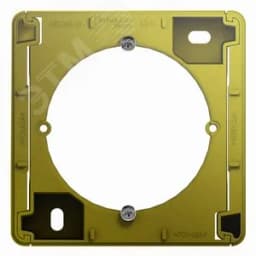 GLOSSA коробка для наружного монтажа фисташковый