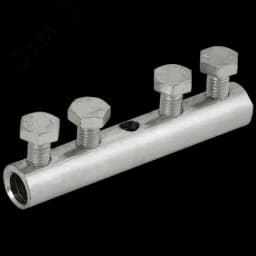 Зажим соединительный прямой пруток-пруток 6-10мм нержавеющая сталь IEK