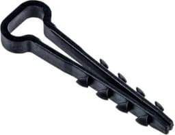 Дюбель-хомут 5х10мм для плоского кабеля нейлон черн. (уп.100шт) IEK UDH14-05-10-100-K02