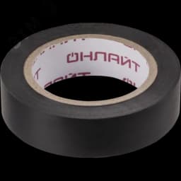 Изолента ОНЛАЙТ 71 674 OIT-B15-10/BL черная