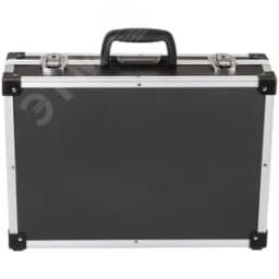 Ящик для инструмента пластиковый усиленный алюминием (43X31X13 см) черный