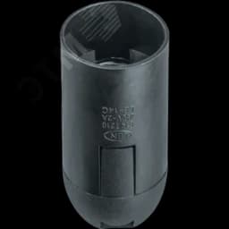 Патрон подвесной Е14 пластик черный