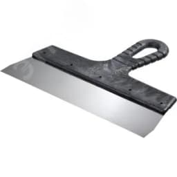 Шпатель фасадный, 250 мм, нержавеющий, пластиковая ручка