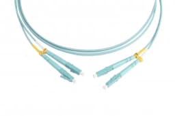 Патч-корд волоконно-оптический (шнур) MM 50/125(OM3) Hyperline FC-D2-503-LC/PR-LC/PR-H-1.5M-LSZH-AQ