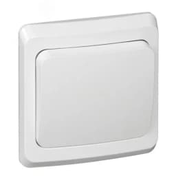 ЭТЮД Переключатель одноклавишный скрытый белый сх.6 BC10-004B Systeme Electric