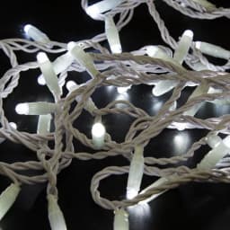 Гирлянда НИТЬ NeonNight flashing 10 м белый ПВХ 100 LED белый 24В 305235