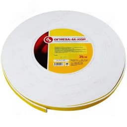 Негорючий уплотнитель ОГНЕЗА-М-КОР 3*10 мм, рулон 25 пог.м.