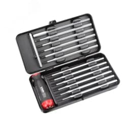 Отвертка c регулировкой крутящего момента Серия Nm 3,0-5,4 с набором насадок 12 шт в кейсе plus/minus 10099816 Felo