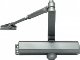 Доводчик VIZIT-DC505S ARCTIC, для двери весом 120 кг, рычаг с квадратным отверстием, цвет: серебряный Vizit