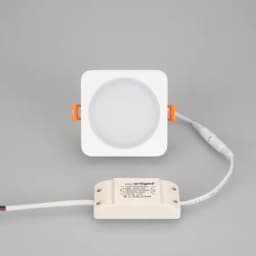 Светодиодная панель LTD-96x96SOL-10W Warm White 3000K (Arlight, IP44 Пластик, 3 года)