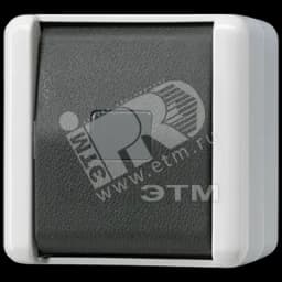 Кнопка без фиксации 10AX 250V накладная IP44