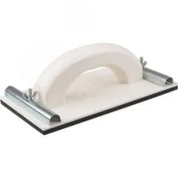 Терка для нажд.бумаги пластиковая с мет.прижимом 230х120 мм