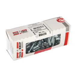 Болт с шестигранной головкой М6х20 DIN 933 оцинк. (уп.80шт) Tech-Krep/Zitar 105201
