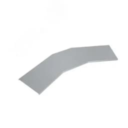 Крышка лестничного горизонтального угла 45 гр. 700 мм KLGL45-700 КМ-профиль