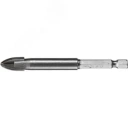 Сверло по кафелю и стеклу 12 мм 4х кромка 2985-12_z01 ЗУБР