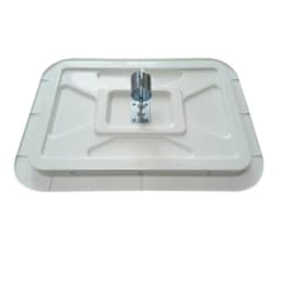 Зеркало дорожное со световозвращающей окантовкой прямоугольное 600х800 мм Китай