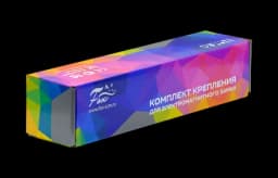 Уголок для крепления замка fx-m180, 170x38mm FOX (14308) FX-B180A