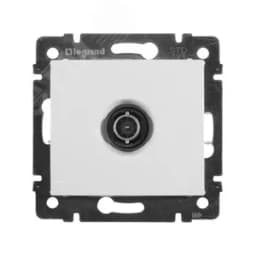 VALENA Розетка телевизионная TV проходная 14дБ в рамку белая 774431 LEGRAND