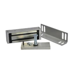 Электромагнитный замок М1-400 (серый с уголком) Олевс