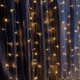 Светодиодная гирлянда Feron CL21 занавес 32м 3м 230V 2700К c питанием от сети 32338