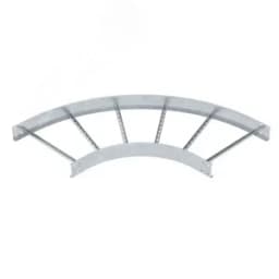 Угловая секция 90° лестничного лотка 110х600 мм R=500 мм OBO Bettermann