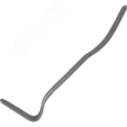 Лопатка монтажная изогнутая 90° для кузовных работ 380 мм.